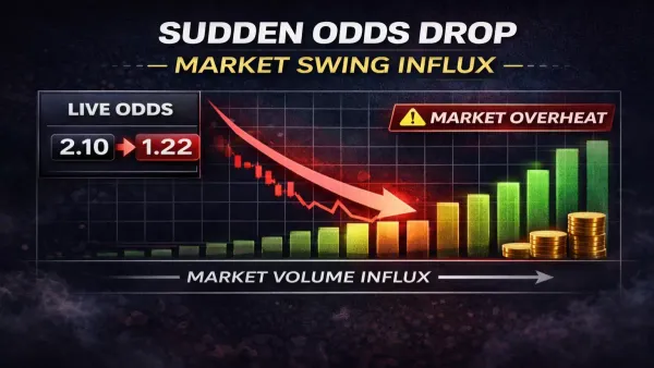 실시간 배당 급락과 시장 쏠림 구조 그래프