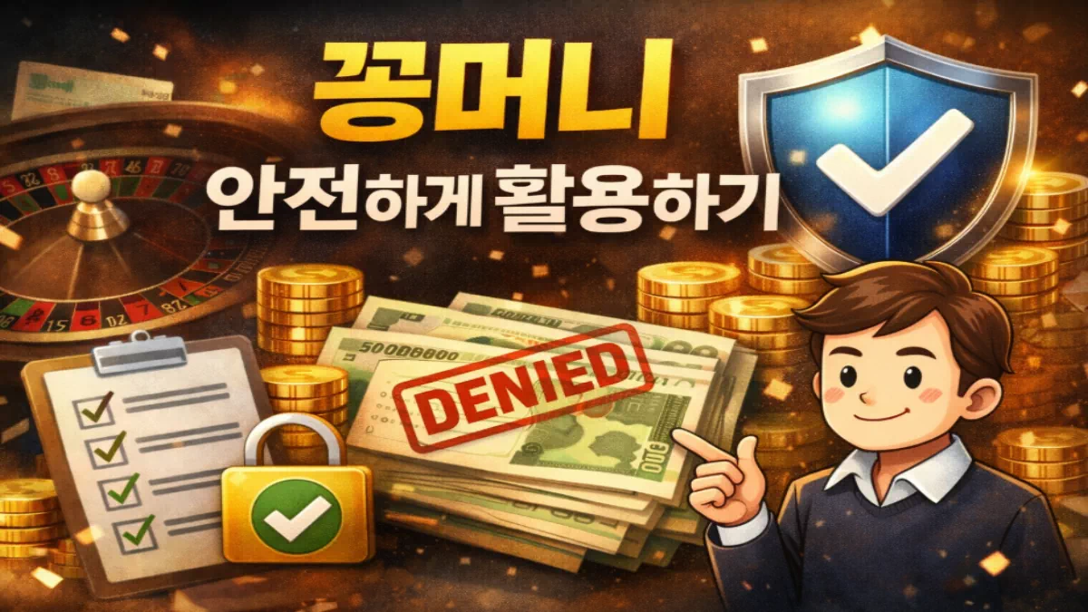 꽁머니 커뮤니티 정보는 어떻게 활용해야 안전할까? - 안전한 꽁머니사이트 정보 0