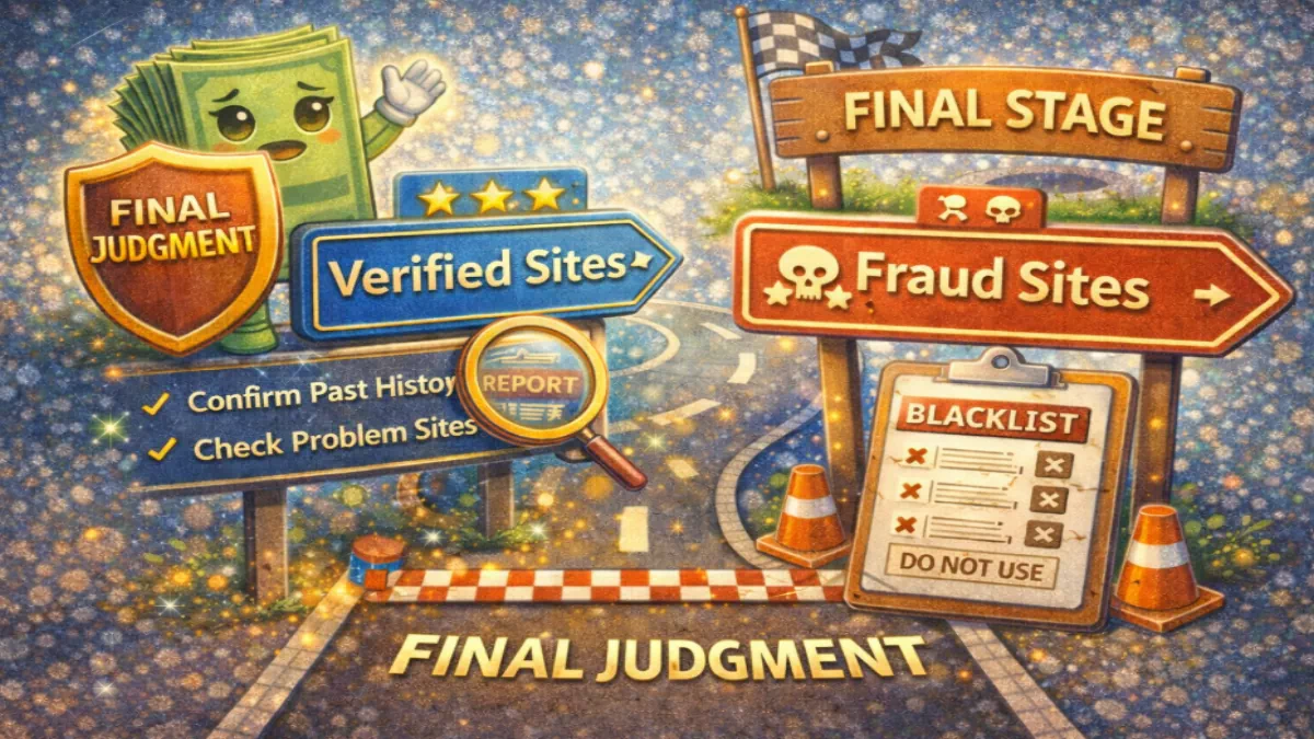 꽁머니 조건을 확인했다면, 마지막으로 반드시 거쳐야 할 확인 단계 - 안전한 꽁머니사이트 정보 0