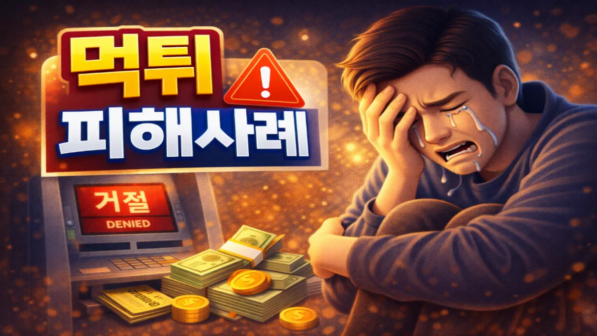 꽁머니 먹튀 실제 피해사례 - 안전한 꽁머니사이트 정보 0