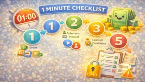 꽁머니 조건을 1분 안에 판단하는 체크 루틴