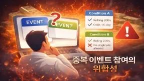 꽁머니 중복 이벤트 참여, 왜 환전에서 막힐까? 구조와 계산으로 보는 실제 사례