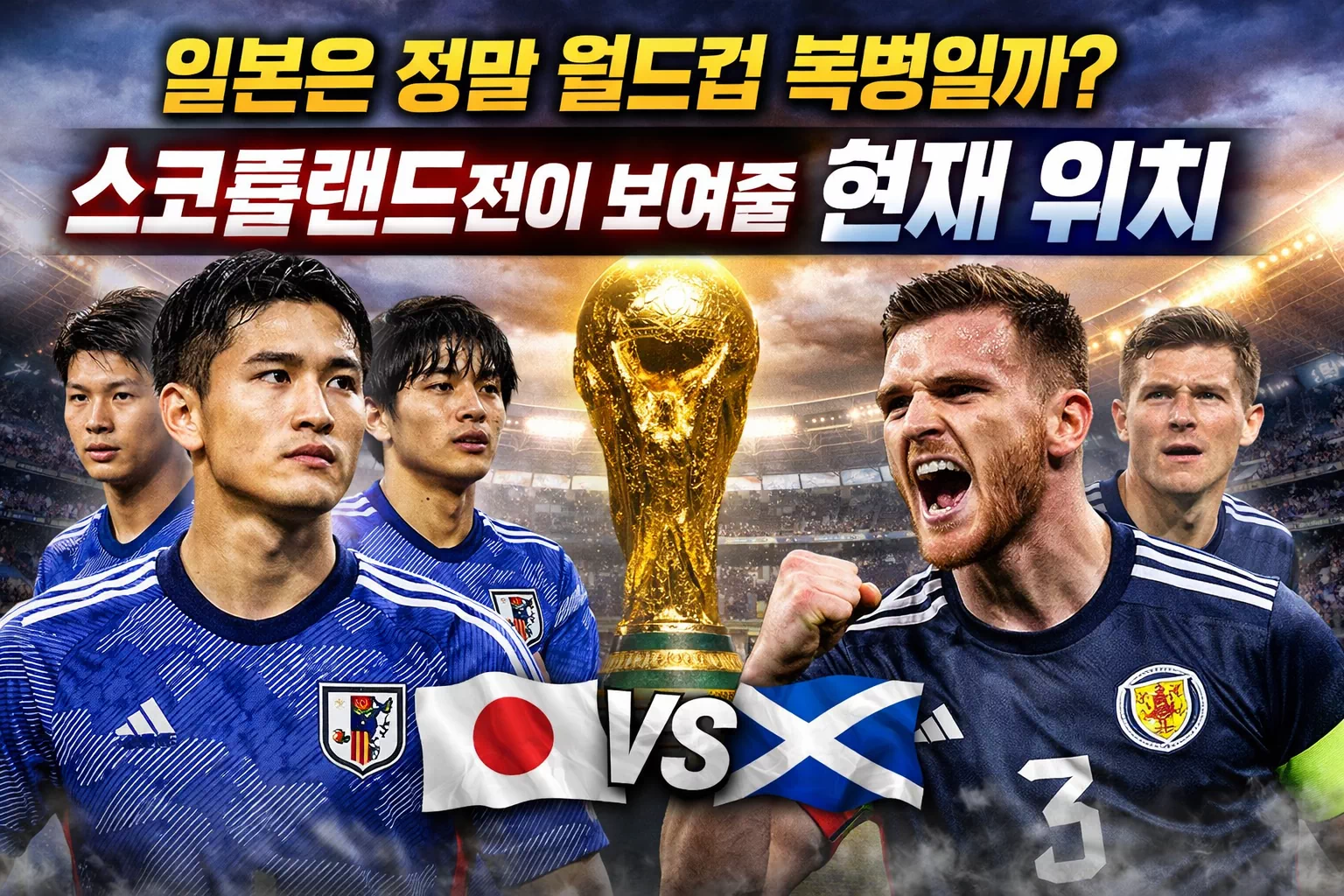 일본은 정말 월드컵 복병일까? 스코틀랜드전이 보여줄 현재 위치 - 오늘의 스포츠 경기분석 / 예측 일본은 정말 월드컵 복병일까? 스코틀랜드전이 보여줄 현재 위치 - 오늘의 스포츠 경기분석 / 예측