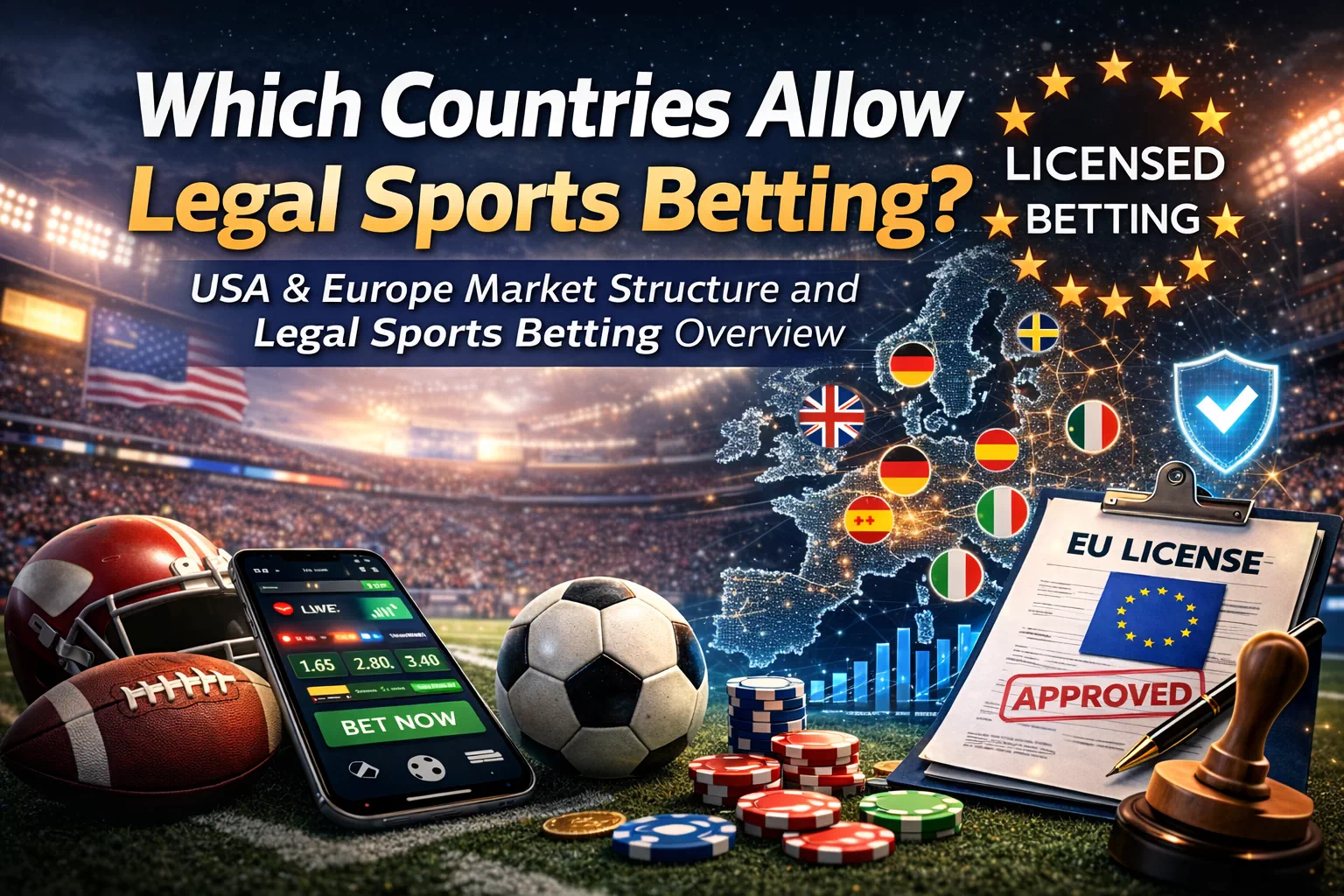 스포츠 배팅이 합법화된 나라. 미국·유럽 시장이 주목받는 이유 -  0