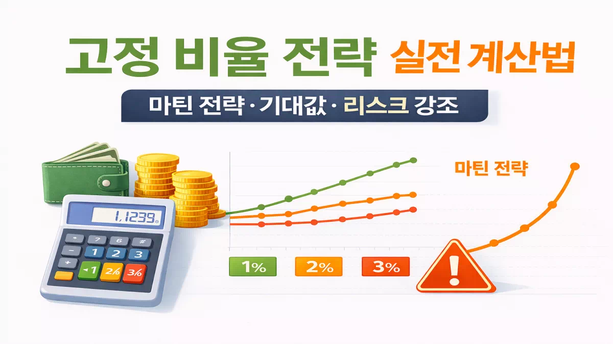 토토 고정 비율 전략 실전 계산법 자금 100만원 기준 수익·손실 구조 완전 분석 - 실전 배팅 가이드 및 분석 자료 0