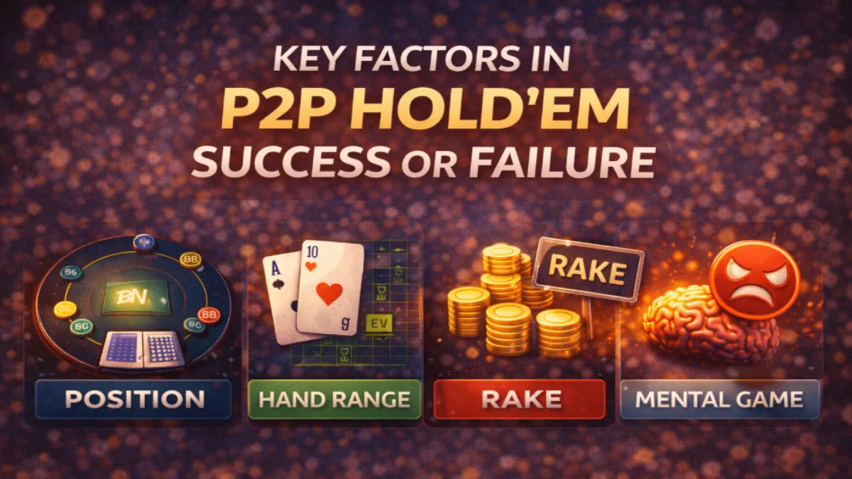 P2P 홀덤에서 수익과 손실이 갈리는 결정적 차이 - 실전 배팅 가이드 및 분석 자료 0