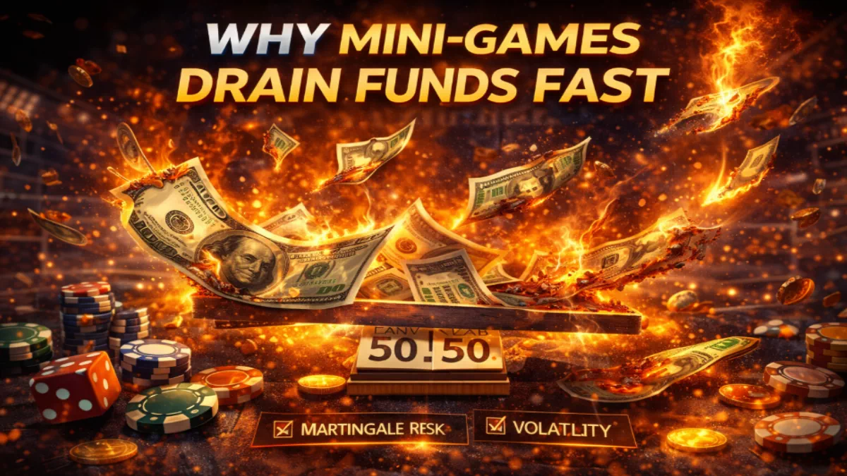 미니게임에서 자금이 빨리 소진되는 이유 구조와 심리의 결합 - 실전 배팅 가이드 및 분석 자료 0