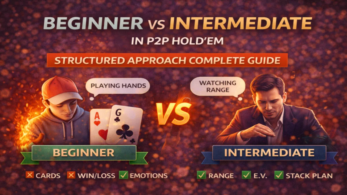 P2P 홀덤 초보와 중급 플레이어의 결정적 차이 구조적 접근 완성 가이드 - 실전 배팅 가이드 및 분석 자료 0