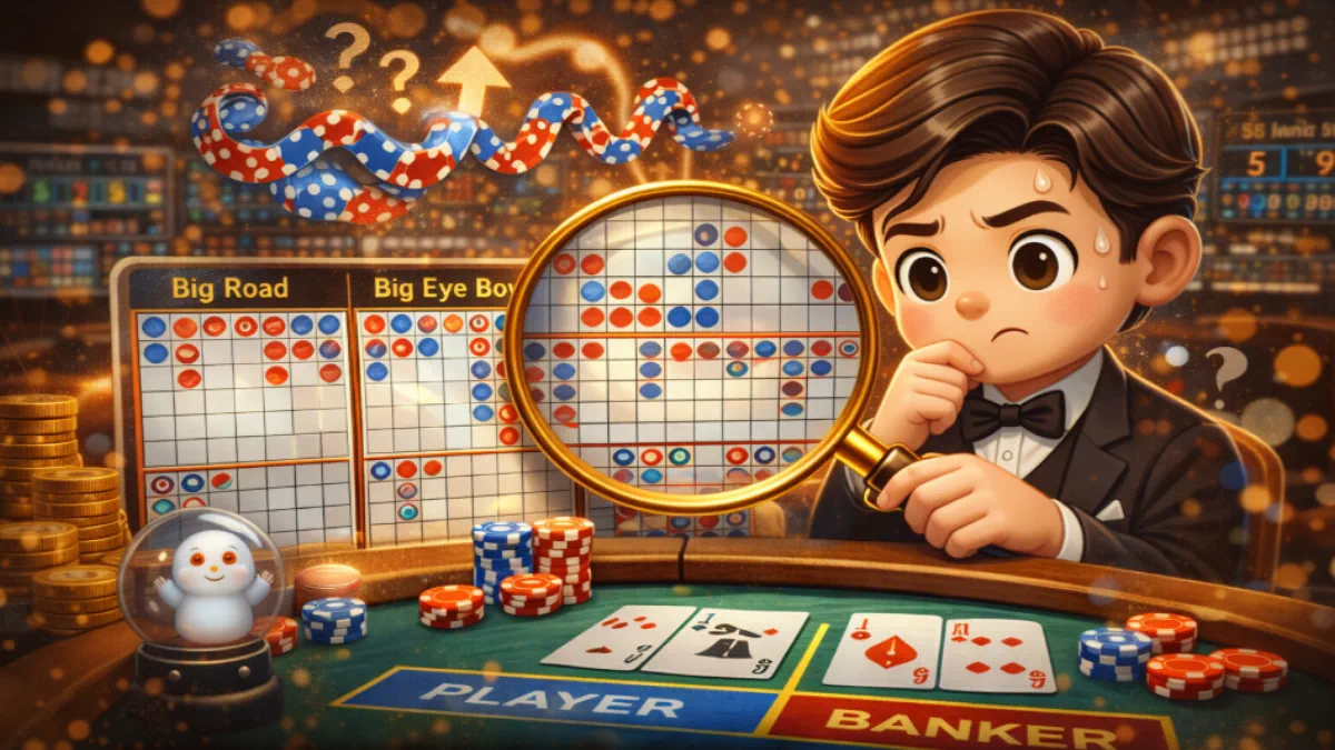 바카라 패턴·로드맵(빅로드/빅아이 등) ‘착시’ 분석 - 실전 배팅 가이드 및 분석 자료 0