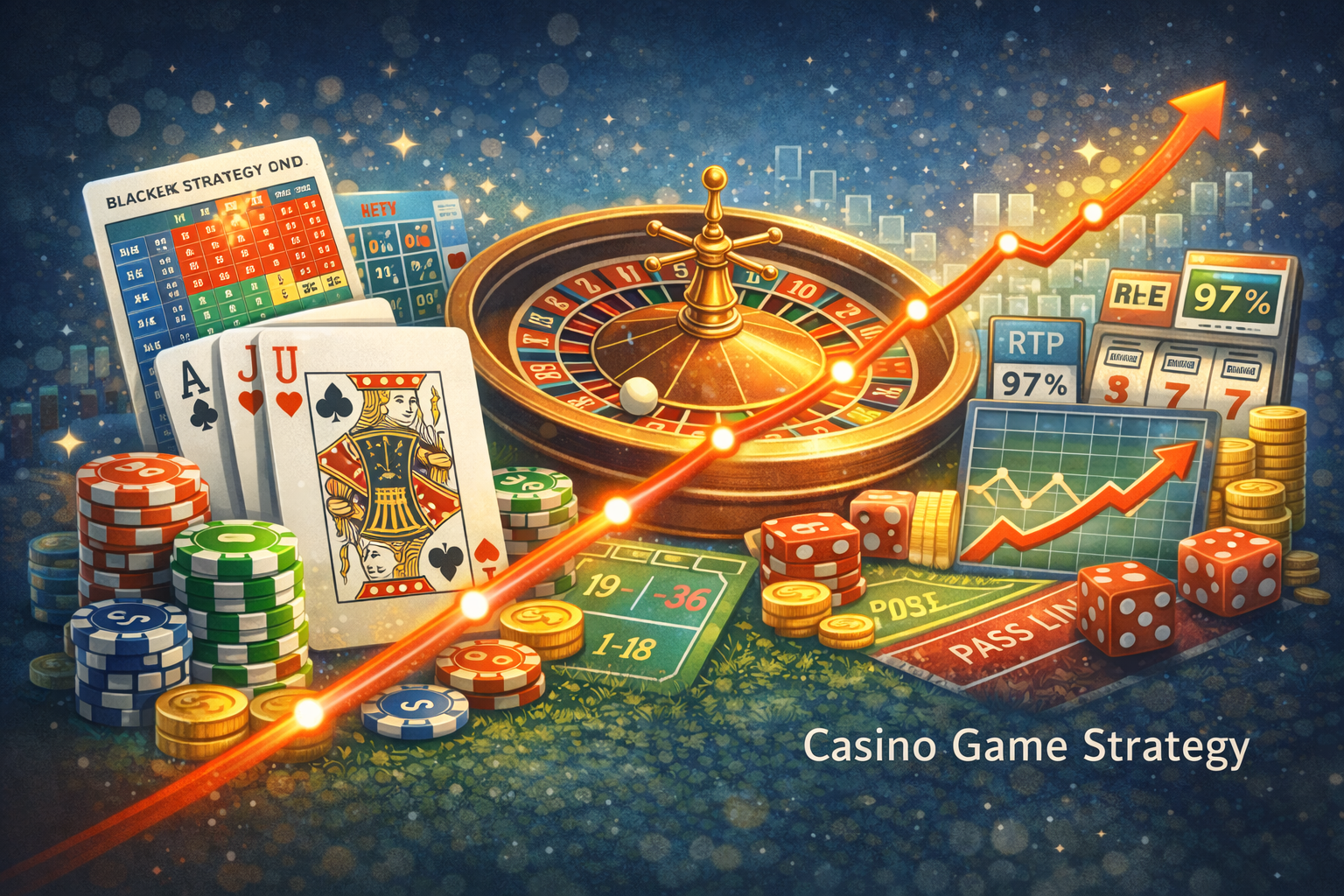 카지노 성공을 위한 5가지 게임 전략 - 실전 배팅 가이드 및 분석 자료 0