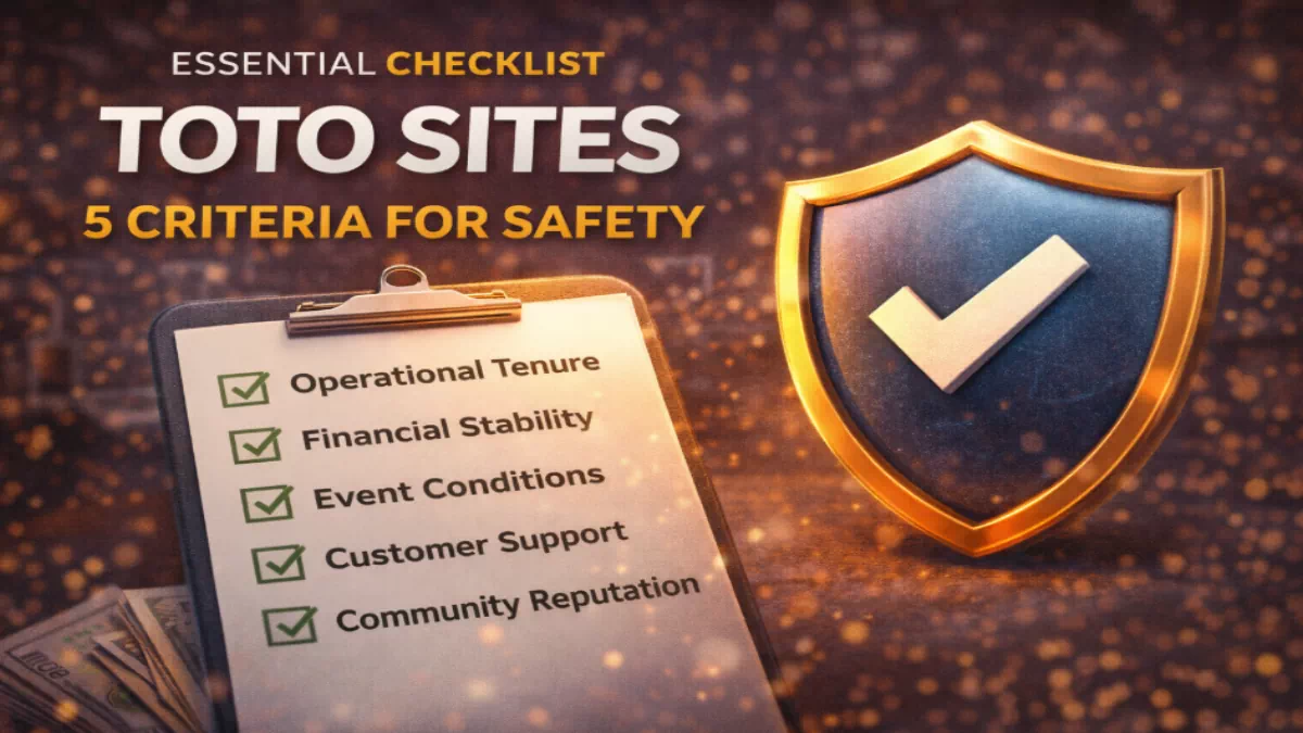 토토사이트 선택 전 반드시 확인해야 할 5가지 기준 - 실전 배팅 가이드 및 분석 자료 0