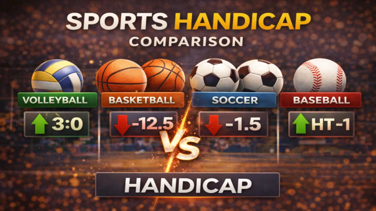 종목별 핸디캡 비교 종합편 어떤 스포츠가 가장 유리할까? - 실전 배팅 가이드 및 분석 자료 0