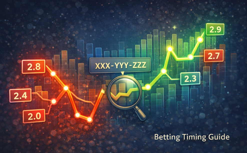 배당 흐름으로 읽는 배팅 타이밍 가이드 - 실전 배팅 가이드 및 분석 자료 0