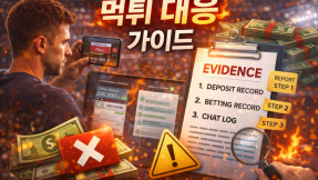 먹튀 피해 발생 시 반드시 지켜야 할 대응 순서 가이드