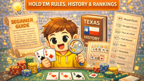 카지노 홀덤 기초 가이드, 룰·유래·족보 한 번에 정리