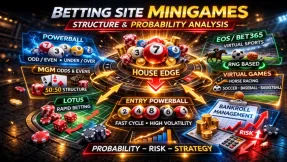 토토사이트 미니게임의 구조 이해하기 확률과 하우스엣지 분석