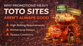 이벤트가 많은 토토사이트가 항상 좋은 것은 아닌 이유