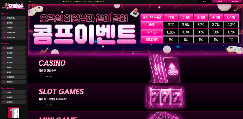 오락실 토토사이트 콤프 이벤트 최대 4.2% 적용 기준과 운영 방식 확인 - 추천 토토사이트 순위 및 메이저놀이터 이용 가이드