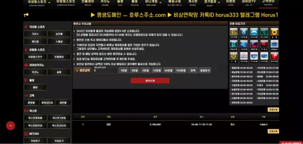 호루스 hrs-555.com 319만원 먹튀